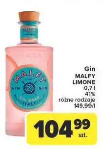 Carrefour Gin Malfy Rosa oferta