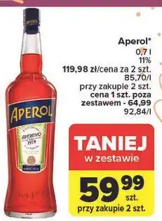 Carrefour Likier Aperol Aperitivo oferta