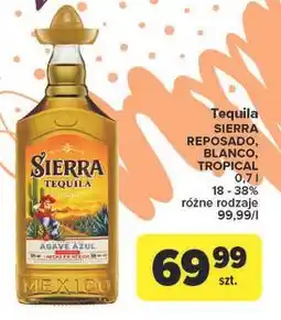 Carrefour Tequila Sierra Milenario Blanco oferta