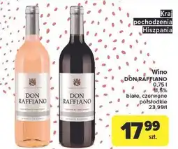 Carrefour Wino Don Raffiano Semi Sweet oferta