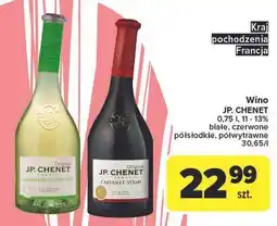 Carrefour Wino półsłodkie Jp. Chenet Red oferta