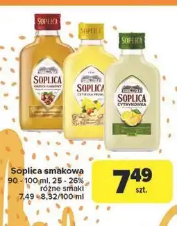 Carrefour Wódka Soplica Cytrynówka oferta