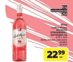 Carrefour Wino Carlo Rossi Refresh Watermelon Moscato oferta