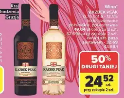 Carrefour Wino Kazbek Peak Rkatsiteli oferta