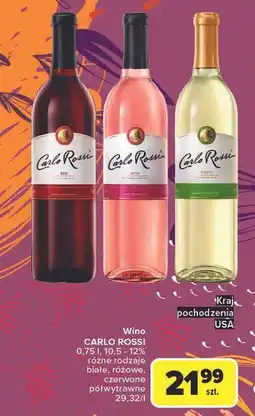 Carrefour Wino Carlo Rossi White oferta