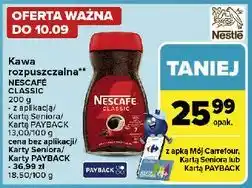 Carrefour Kawa Nescafe Classic oferta