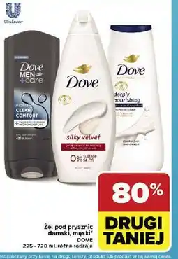 Carrefour Żel pod prysznic clean comfort Dove Men+Care oferta