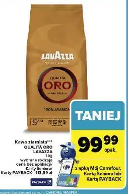 Carrefour Kawa Lavazza Qualita Oro oferta