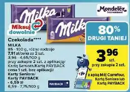 Carrefour Czekolada karmelowa Milka oferta