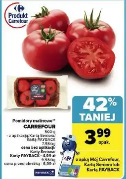 Carrefour Pomidory malinowe Carrefour Targ Świeżości oferta