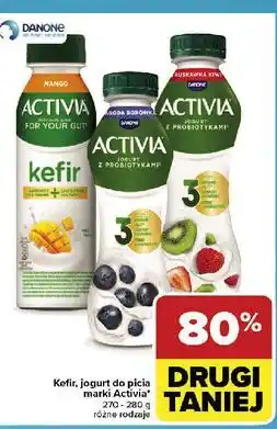 Carrefour Jogurt jagoda-borówka amerykańska Danone Activia oferta