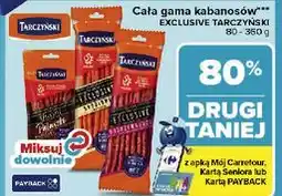 Carrefour Kabanos wieprzowy paluszki Tarczyński Exclusive Easy oferta