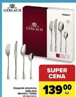 Carrefour Zestaw sztućców tunea Gerlach oferta
