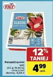 Carrefour Paluszki krabowe surimi Vici oferta