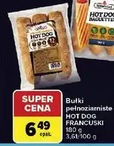 Carrefour Bułka hot dog pełnoziarnista Schulstad oferta