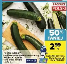 Carrefour Cukinia zielona oferta