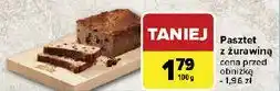 Carrefour Pasztet z żurawiną oferta