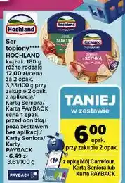 Carrefour Ser kremowy z szynką Hochland oferta