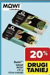 Carrefour Wrapy z łososiem wakame Mowi oferta
