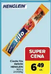 Carrefour Ciasto filo Henglein oferta