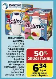 Carrefour Jogurt kids truskawka-banan Danone Actimel oferta