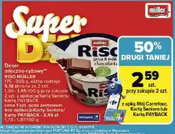 Carrefour Deser czekoladowy Muller Riso oferta