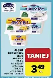 Carrefour Jogurt naturalny bez laktozy Maluta oferta