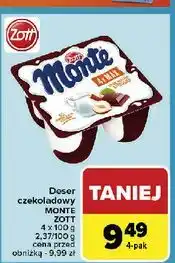 Carrefour Deser mleczno-czekoladowy z orzechami Zott Monte Max oferta