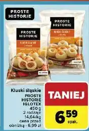 Carrefour Kluski śląskie z mięsem Iglotex Proste Historie oferta