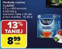 Carrefour Herbata czarna Tetley Classic oferta