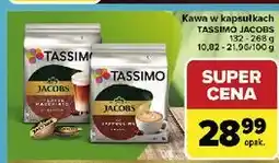 Carrefour Kawa cappuccino Tassimo Jacobs oferta