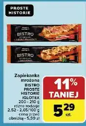 Carrefour Zapiekanka z pieczarkami Iglotex Proste Historie Bistro oferta