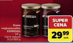 Carrefour Kawa Nescafe Gold Espresso Original oferta
