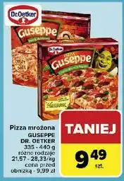 Carrefour Pizza z szynką i pieczarkami Dr. Oetker Guseppe oferta