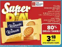 Carrefour Ciastka z cukrem Krakuski oferta