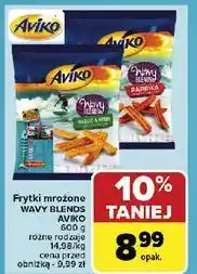 Carrefour Frytki wavy paprika Aviko oferta