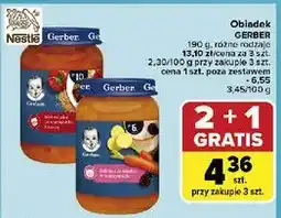 Carrefour Warzywa z wołowinką i kaszą Gerber oferta