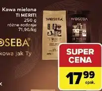 Carrefour Kawa Woseba Ti Meriti Crema E Aroma oferta