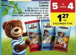 Carrefour Ciastko mleczne Lu Petitki Lubisie oferta