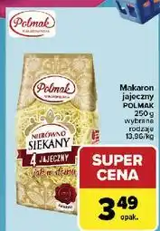 Carrefour Makaron 4 jajeczny nierówno siekany Polmak oferta