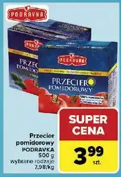Carrefour Przecier pomidorowy z ziołami śródziemnomorskimi Podravka oferta
