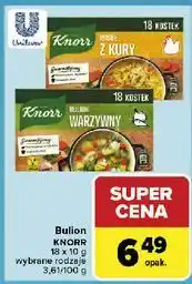 Carrefour Bulion warzywny Knorr oferta