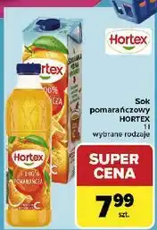 Carrefour Sok pomarańczowy Hortex oferta