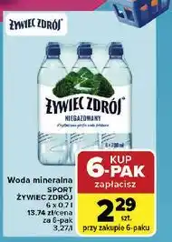 Carrefour Woda niegazowana Żywiec Zdrój oferta