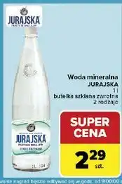 Carrefour Woda lekko gazowana Jurajska oferta
