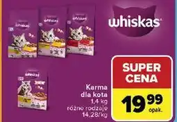 Carrefour Karma dla kota z kurczakiem Whiskas Sterile oferta