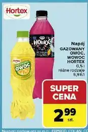 Carrefour Napój cytryna Hortex Gazowany Owoc oferta