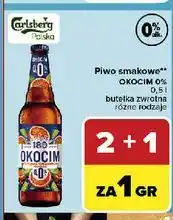 Carrefour Piwo Okocim Radler Pomarańcza Sycylijska Z Limonką 0% oferta