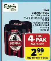 Carrefour Piwo Bosman Full oferta