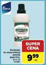 Carrefour Płyn dodatek dezynfekujący do prania Sanytol oferta